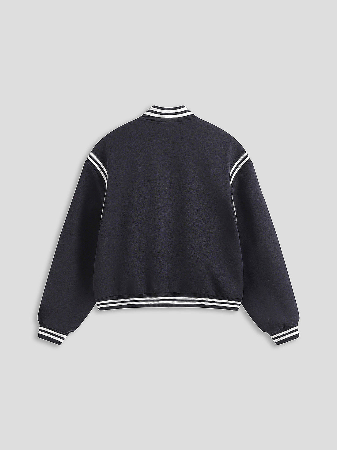 Subtle Squad Varsity Jacket - Deep Navy