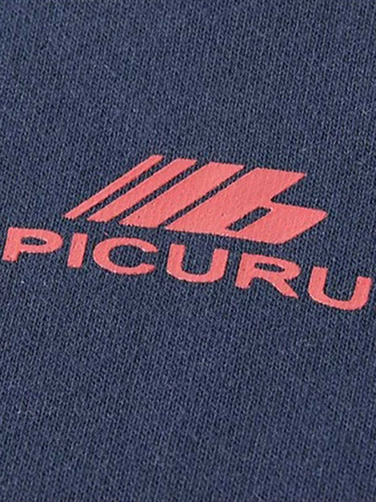 Co-ed Dorm Baggy Wide Stripe Rugby Polo - Navy