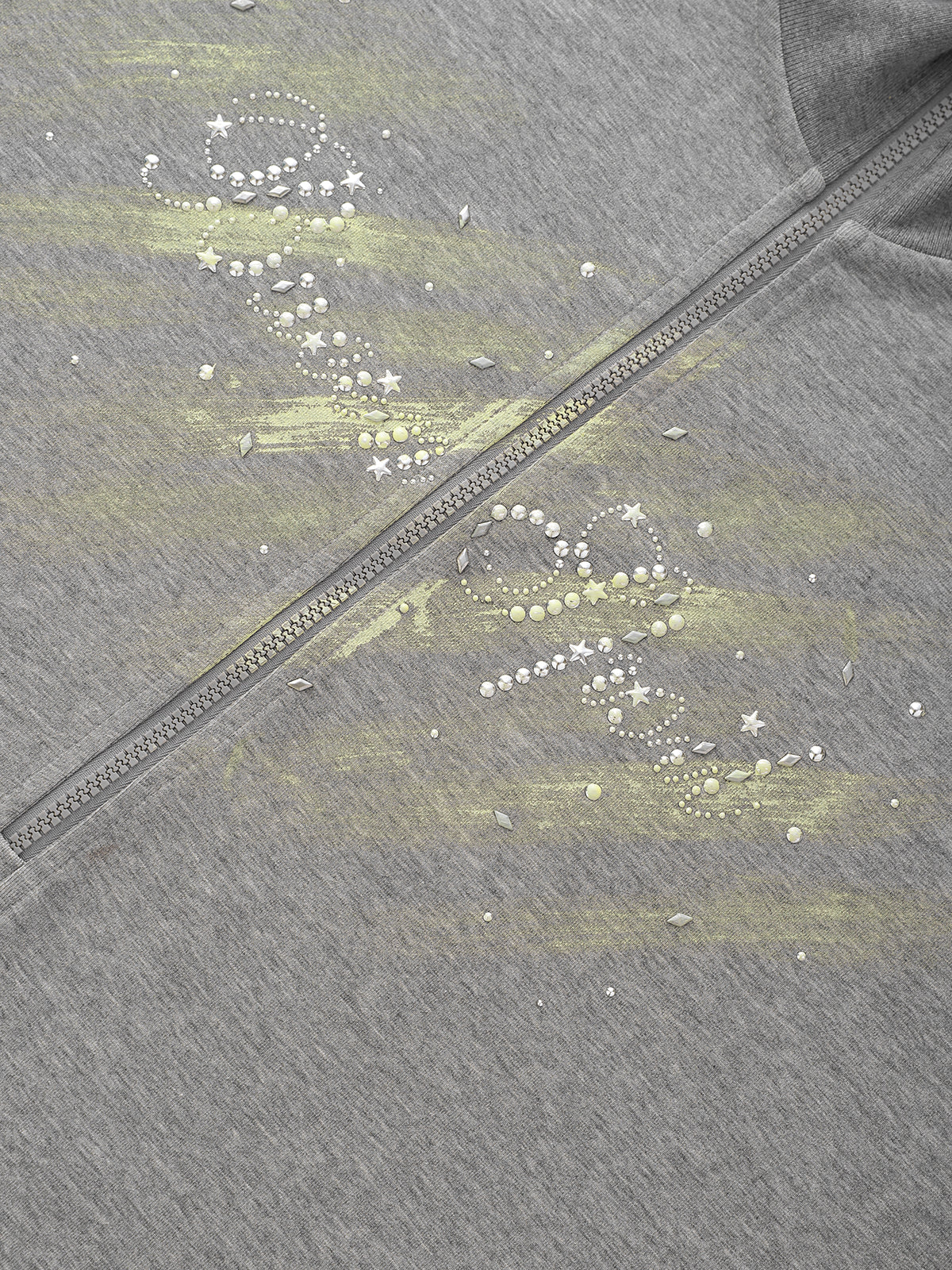 Grip Line Zip Sweatshirt – Fog Grey