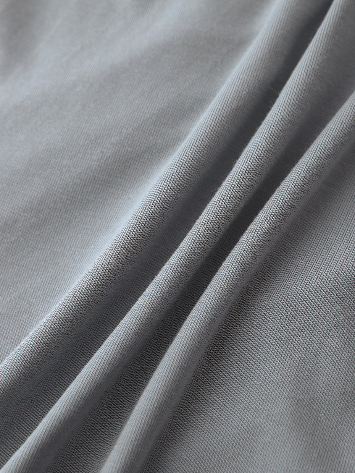 Tilted Shine Asymmetric Top – Stone Grey