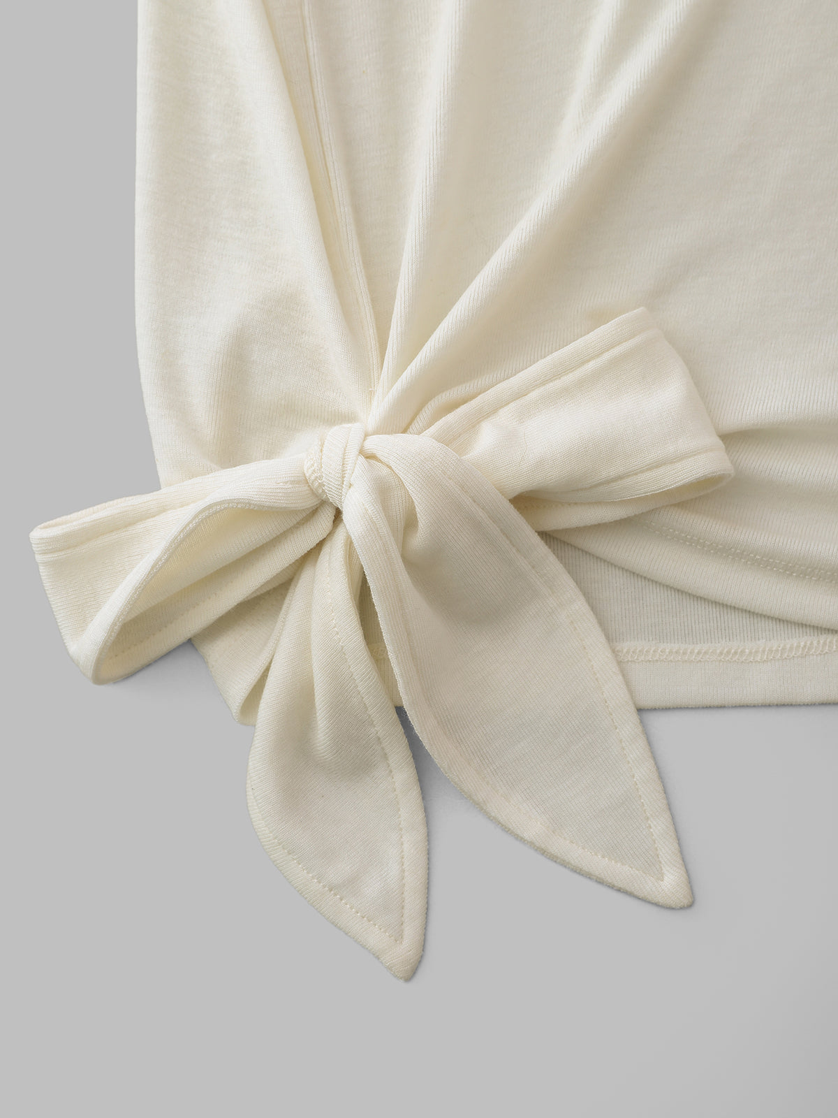 Open Secret Rhinestone Top – Vanilla Cream