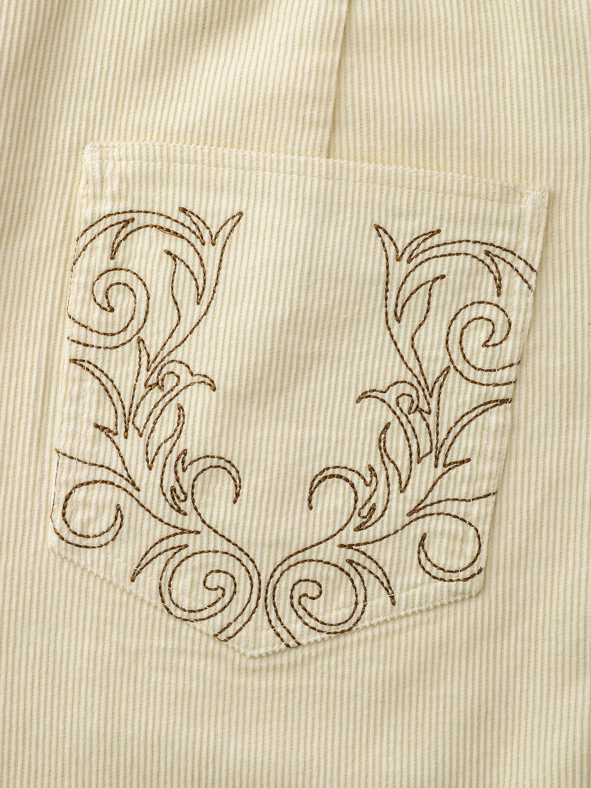 Line Up Cord Shorts – Butter Cream