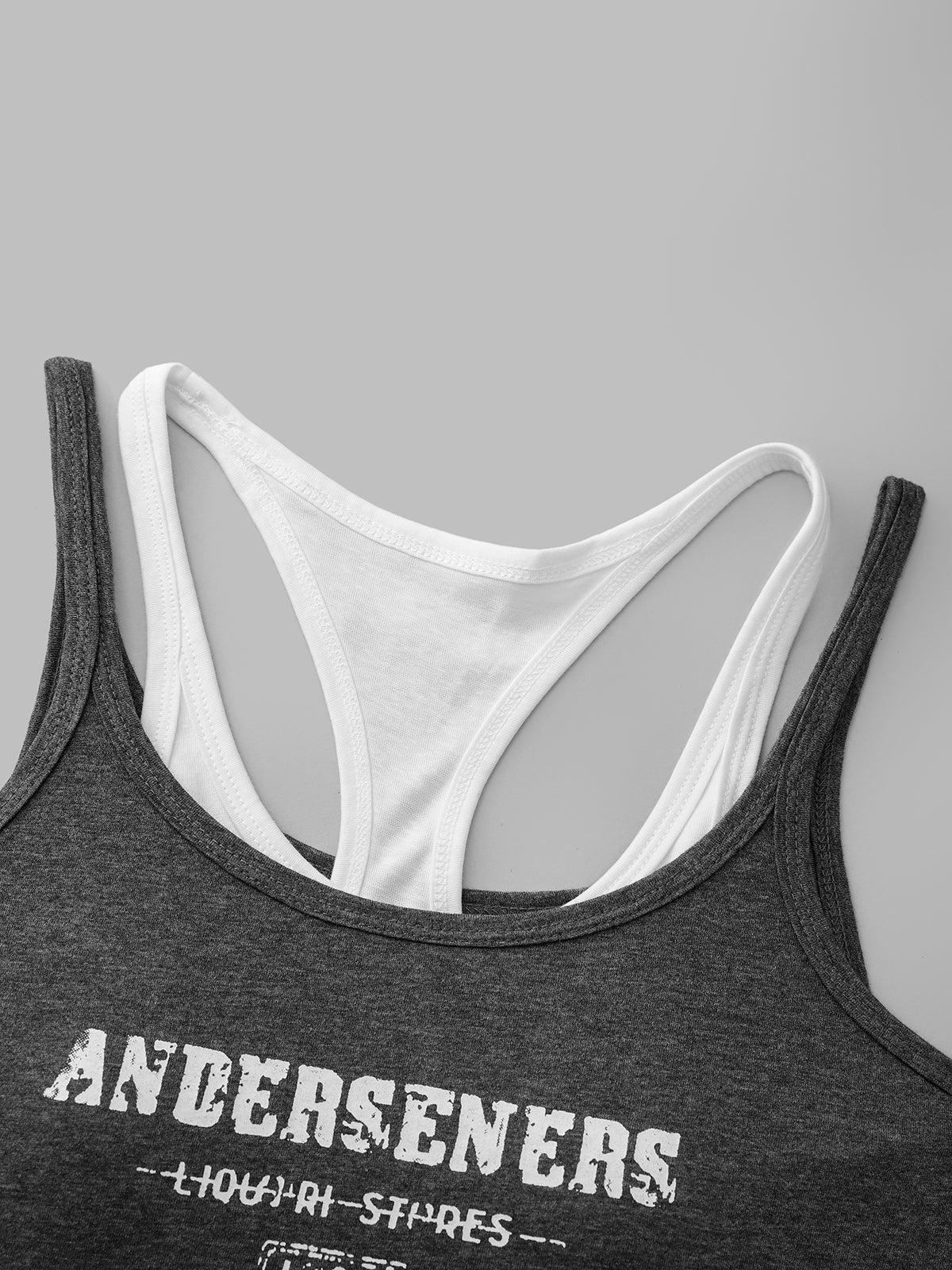 Already Layered Tank – Ash Grey