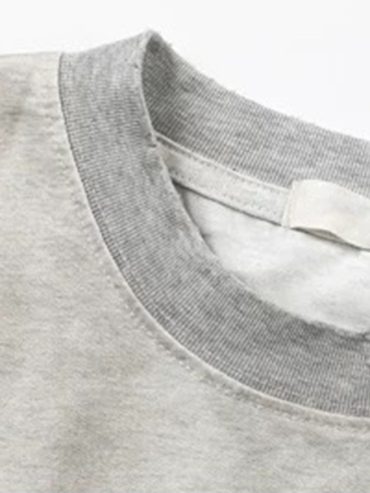 Co-ed Dorm Layered-Look Camouflage Number 72 Graphic Sweatshirt - White