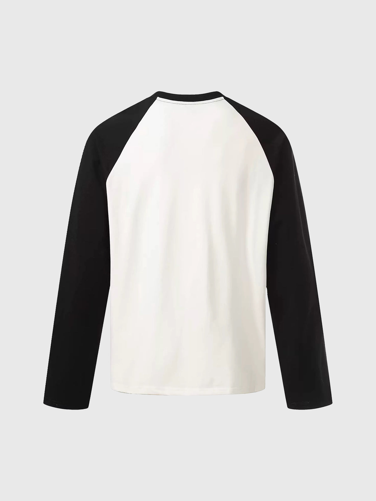 Brick Lane Baggy Raglan Sleeve Graphic Tee - Mono