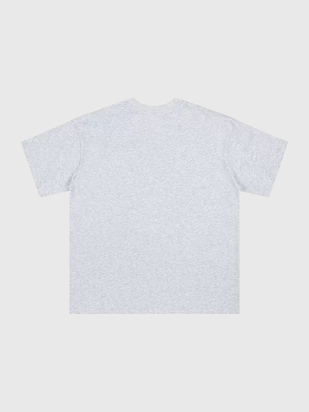 Brick Lane Baggy Digital Gradient Print Tee - White