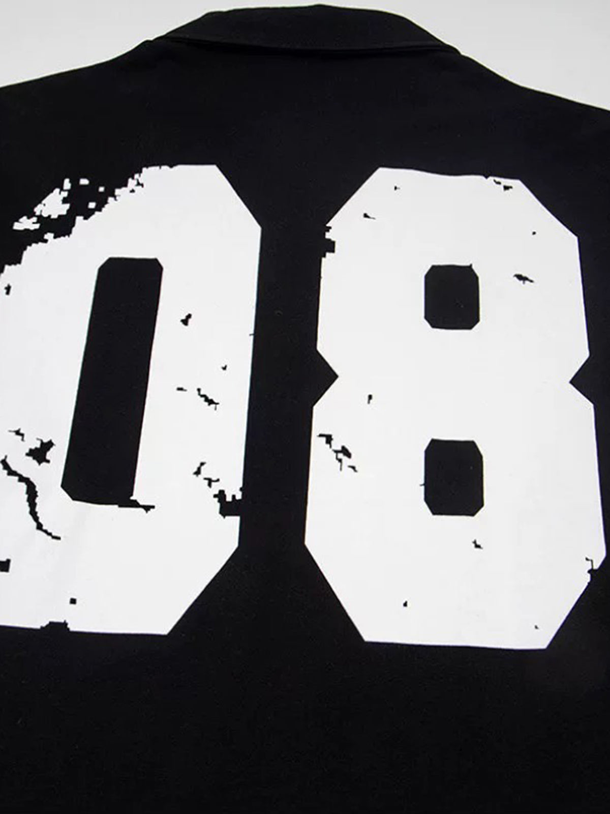 Brick Lane Layered-look Camouflage Jersey Polo - Black