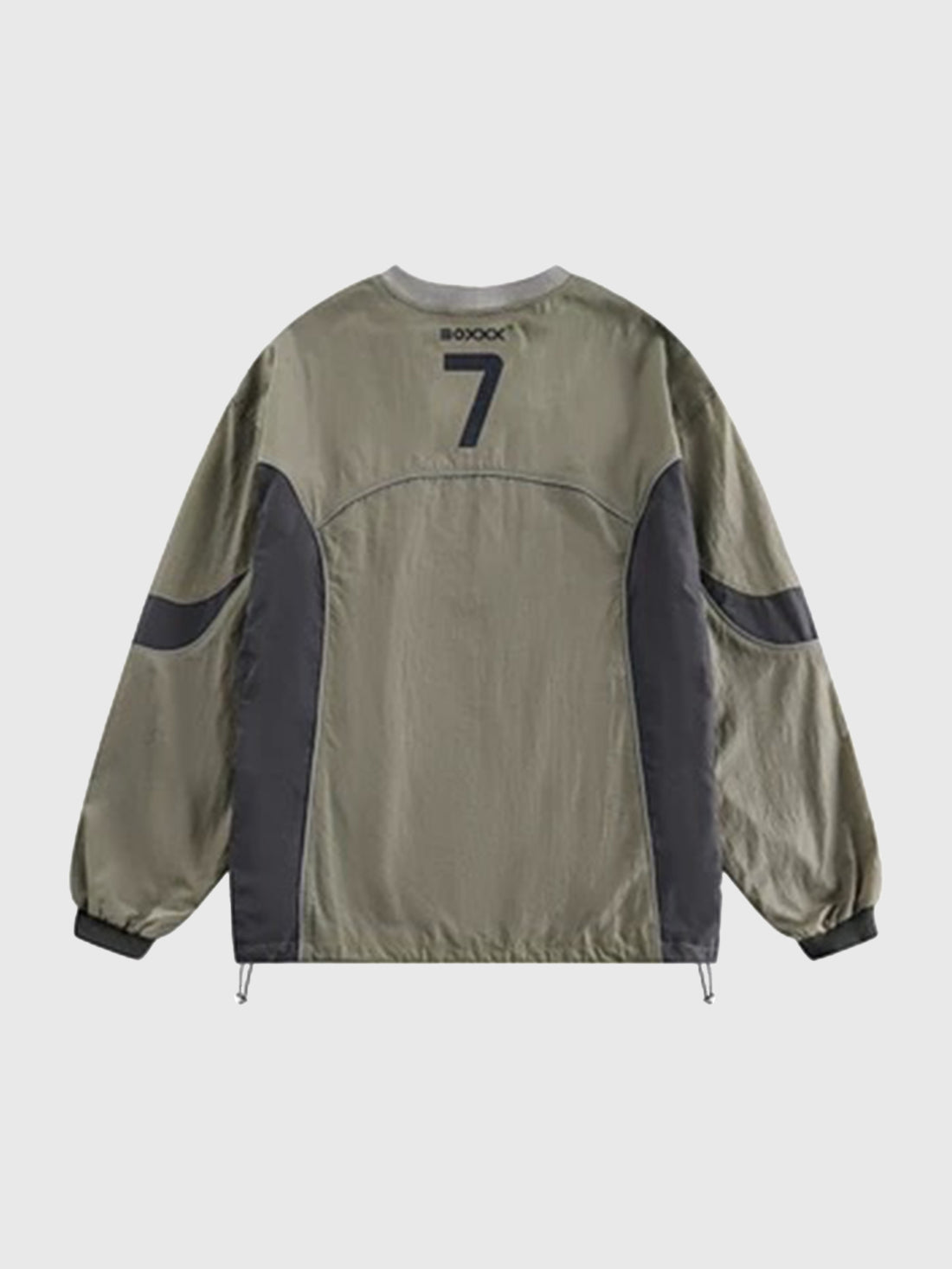 Weekday Outdoor Baggy Seamed Tech Crewneck Sweatshirt - Green