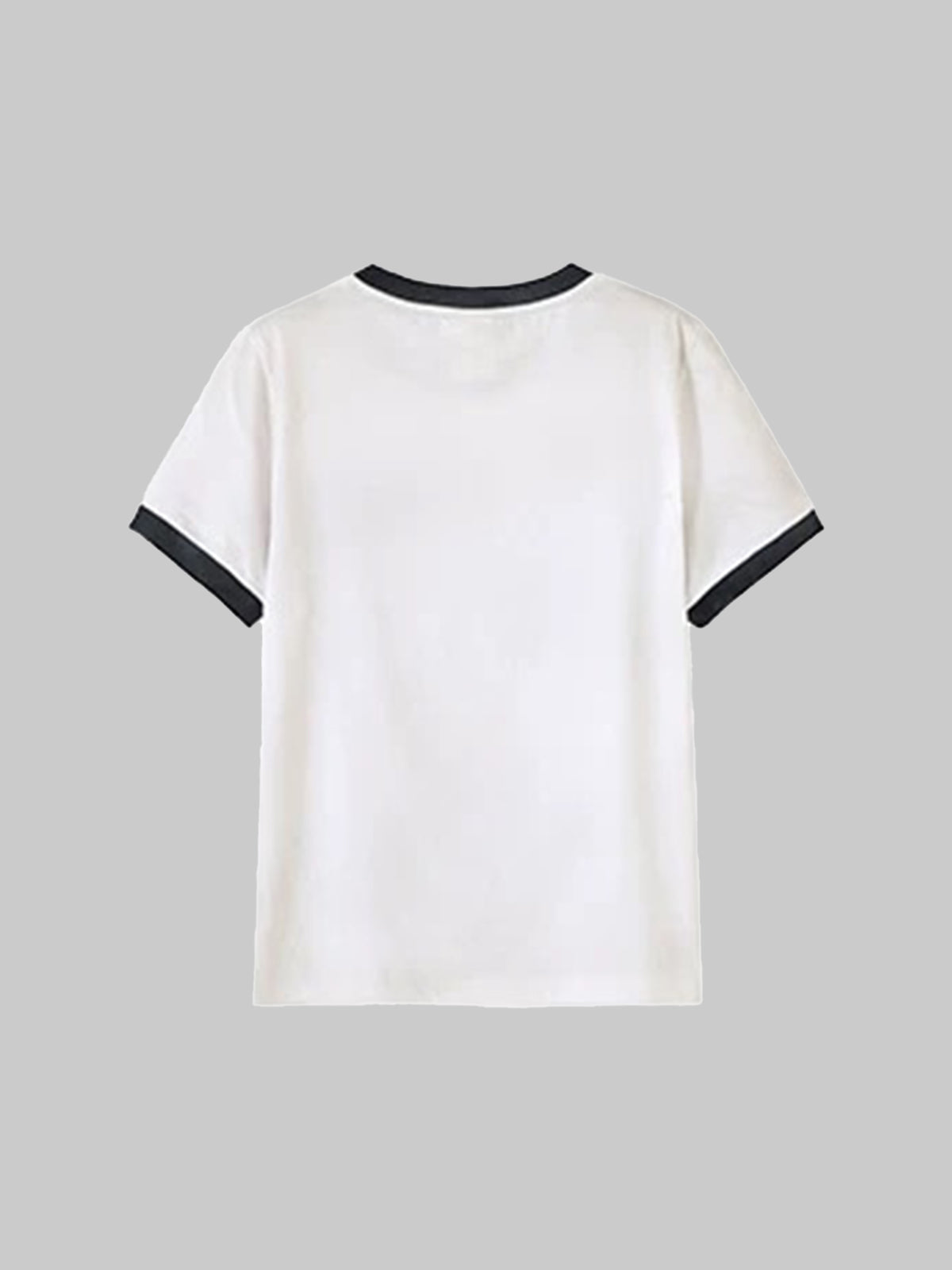 Brick Lane Skimming Print Bow Graphic Tee - White