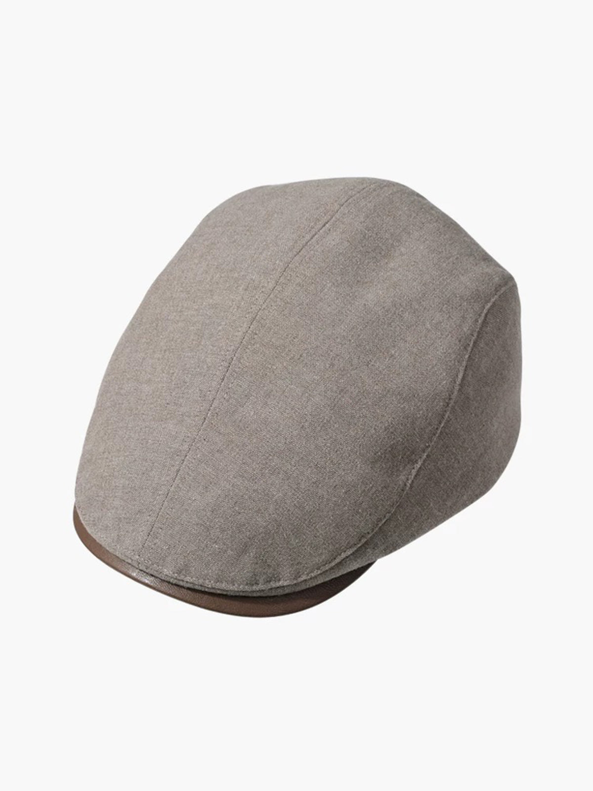 American Club Casual Classic Flat Cap - Grey