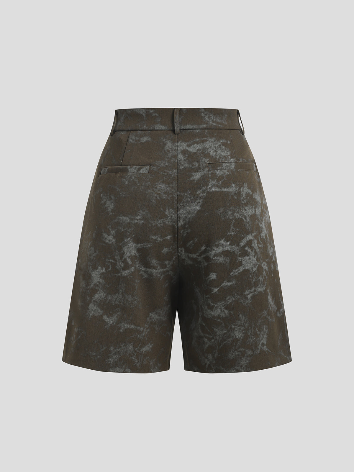 Sleek Tux Shorts - Forest Noir