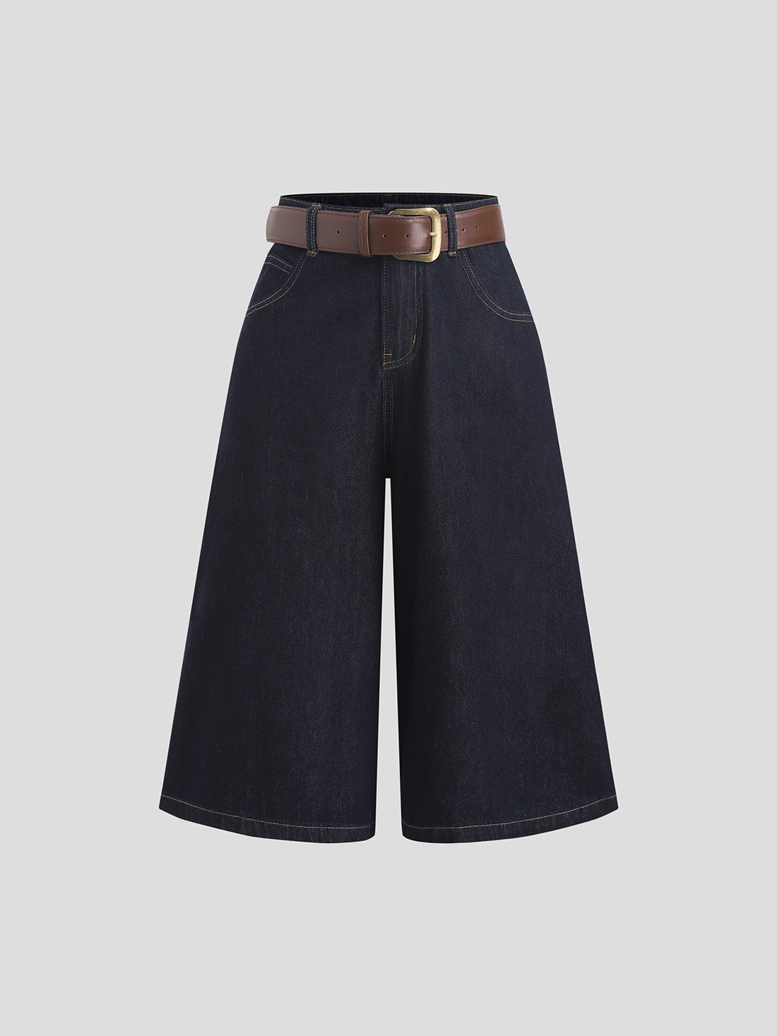 Metro Breeze Midi Jeans - Denim Haze