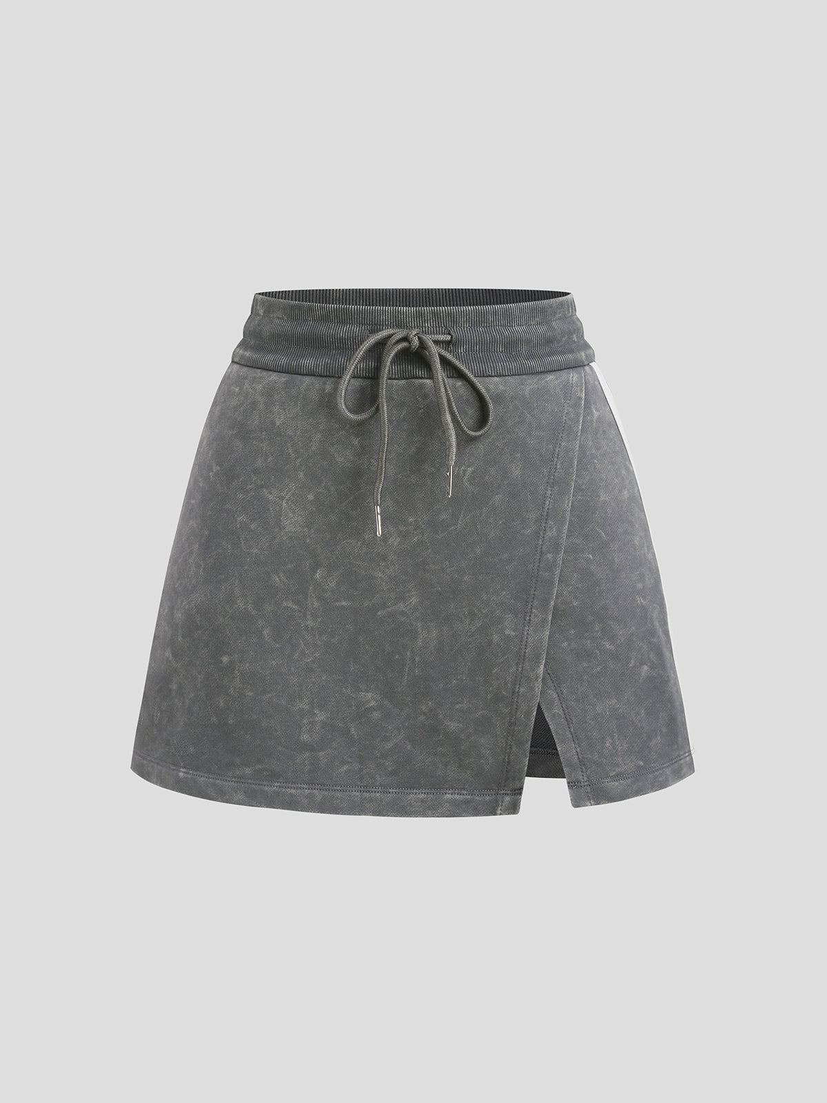 A-Line Attitude Skirt - Steel Smoke