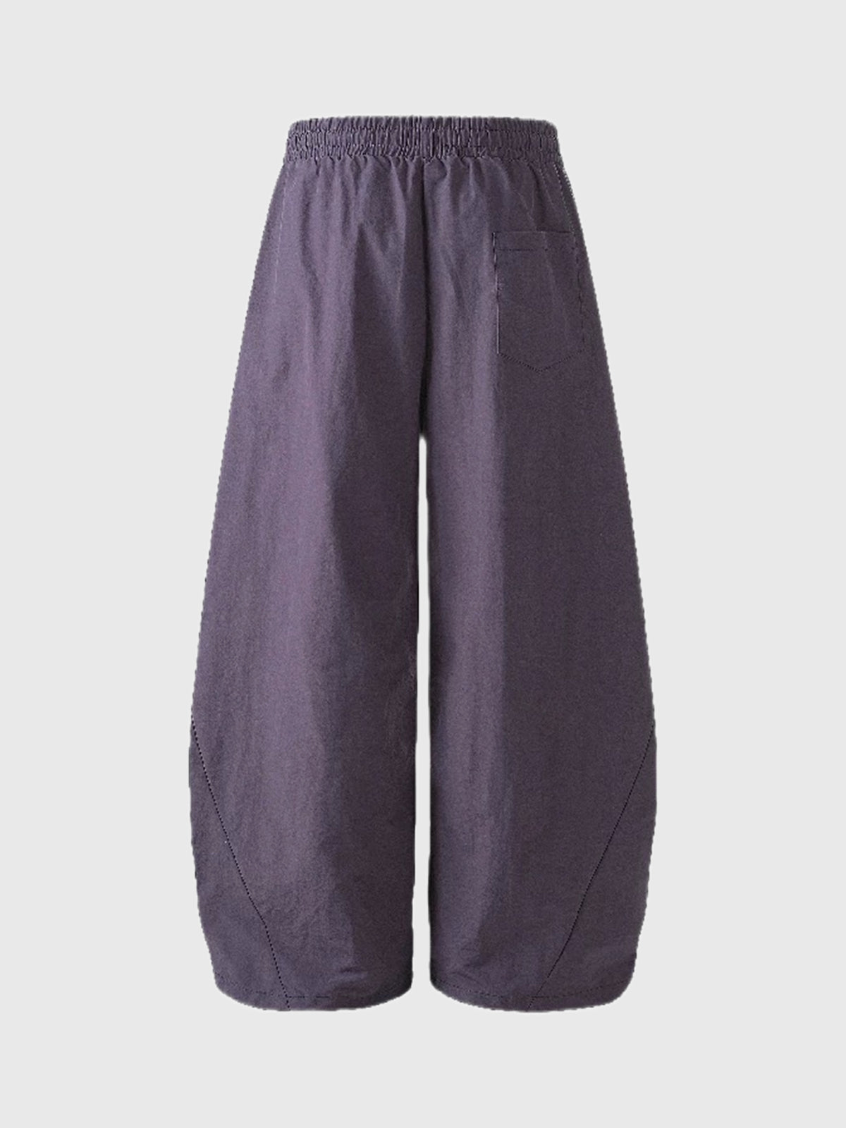 Brick Lane Wide-leg Star Cargo Pants - Purple
