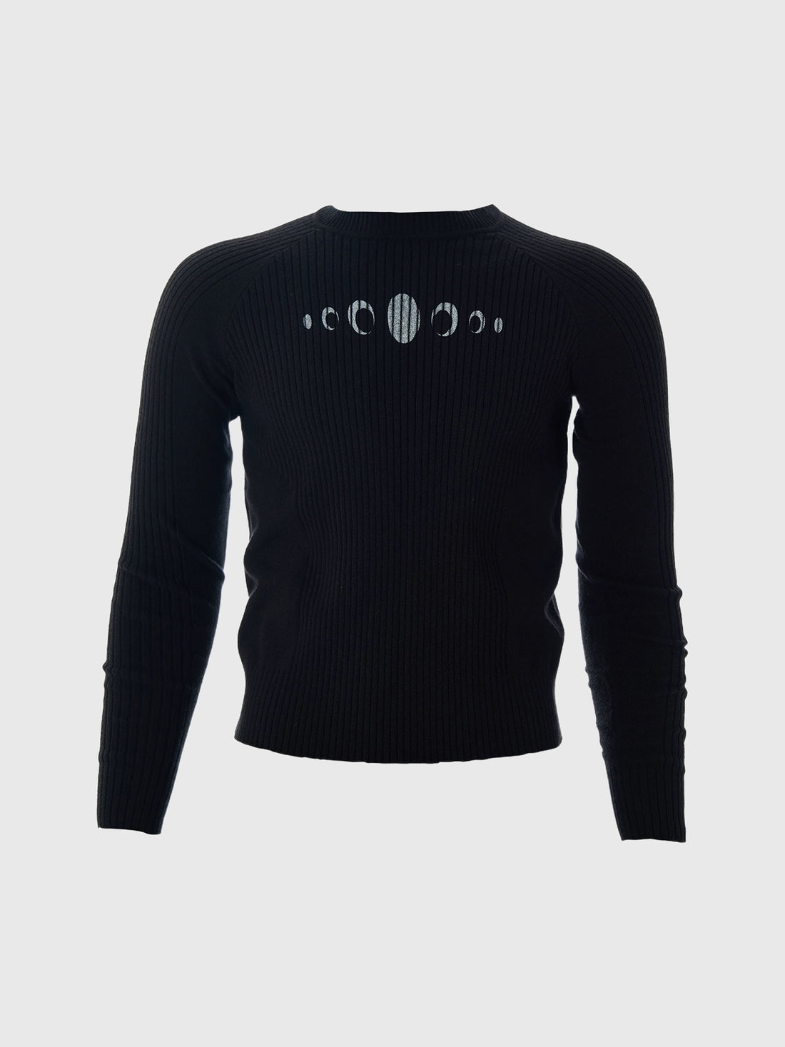 Co-ed Dorm Skimming Chest Graphic Fitted Top - Blue