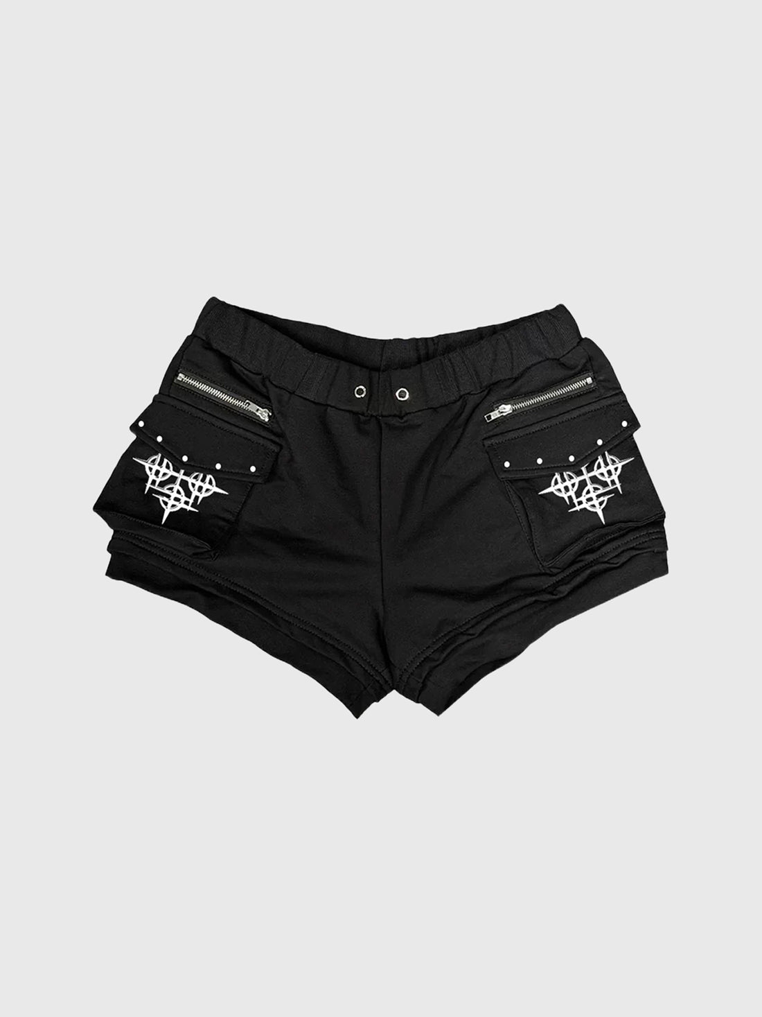 Brick Lane Skimming-fit Micro Denim Shorts - Black