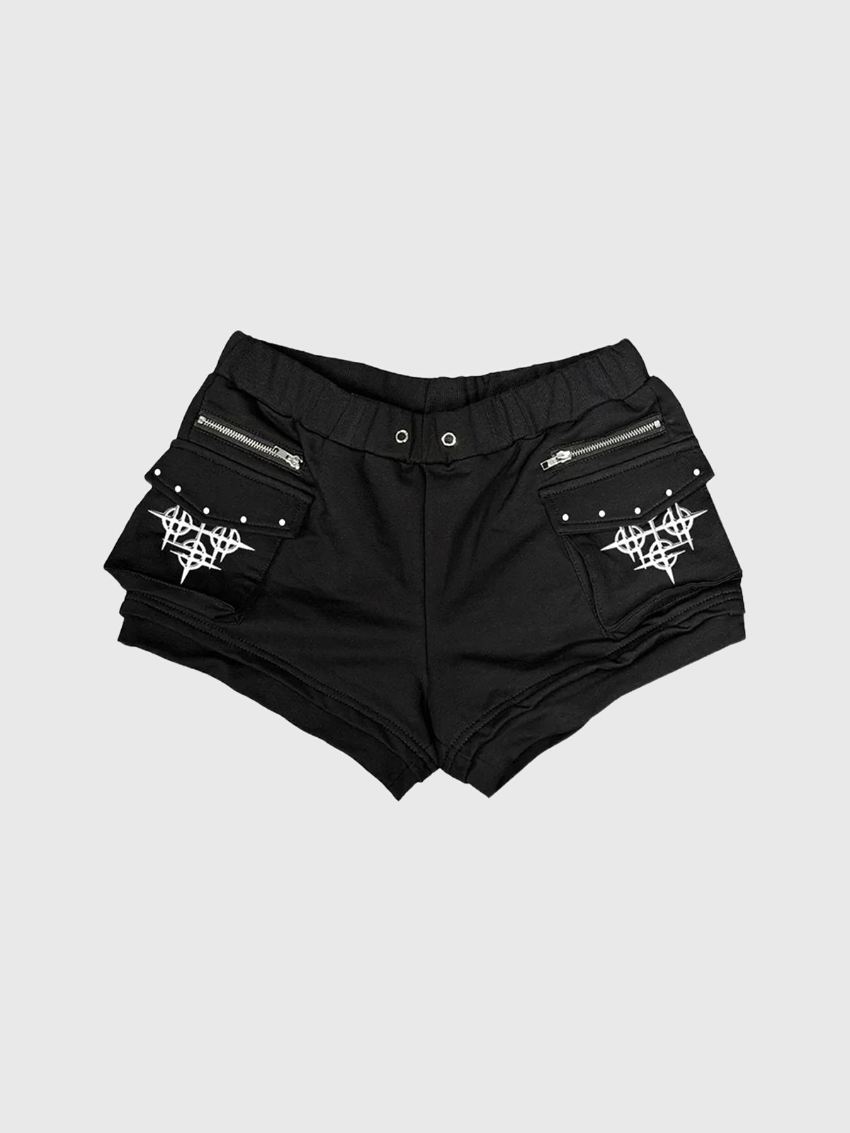 Brick Lane Skimming-fit Micro Denim Shorts - Black