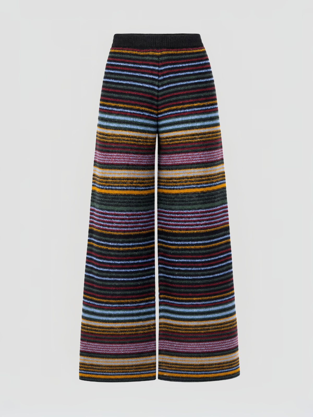 Night Nomad Rhythm Stripe Pants - Black Multi