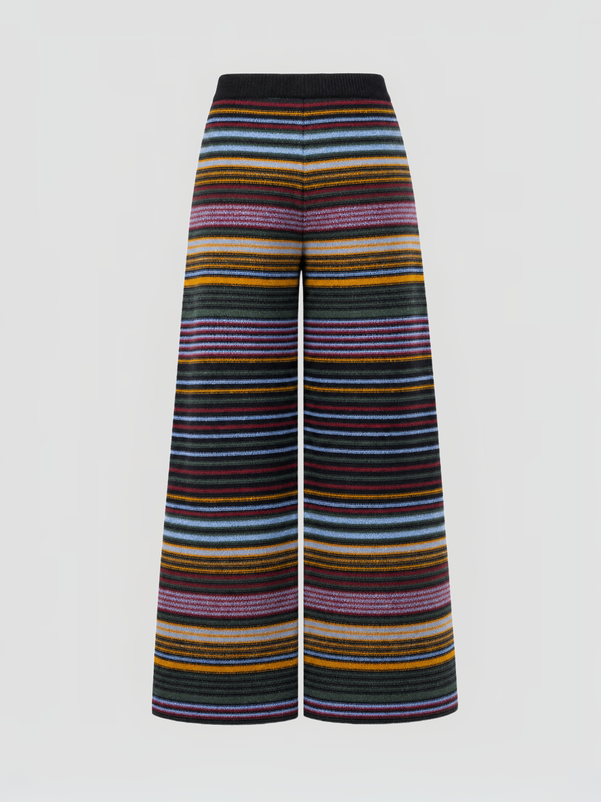 Night Nomad Rhythm Stripe Pants - Black Multi