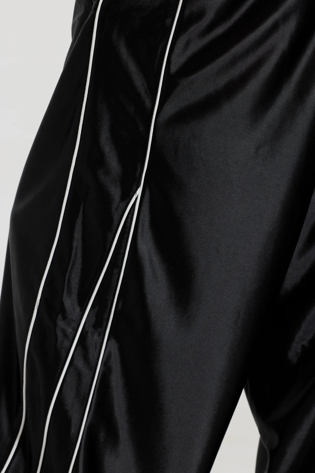 Weekday Outdoor Wide-leg Contrast Stitch Cargo Maxi Pants - Black