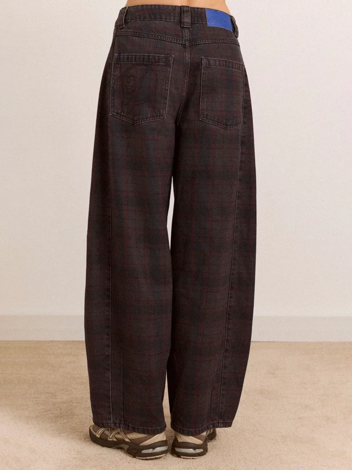 Weekday Outdoor Baggy Corduroy Wide-leg Maxi Pants - Brown