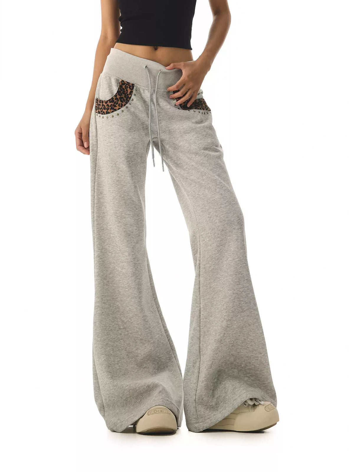 Weekday Outdoor Relaxed Wide-Leg Parachute Maxi Pants - Khaki