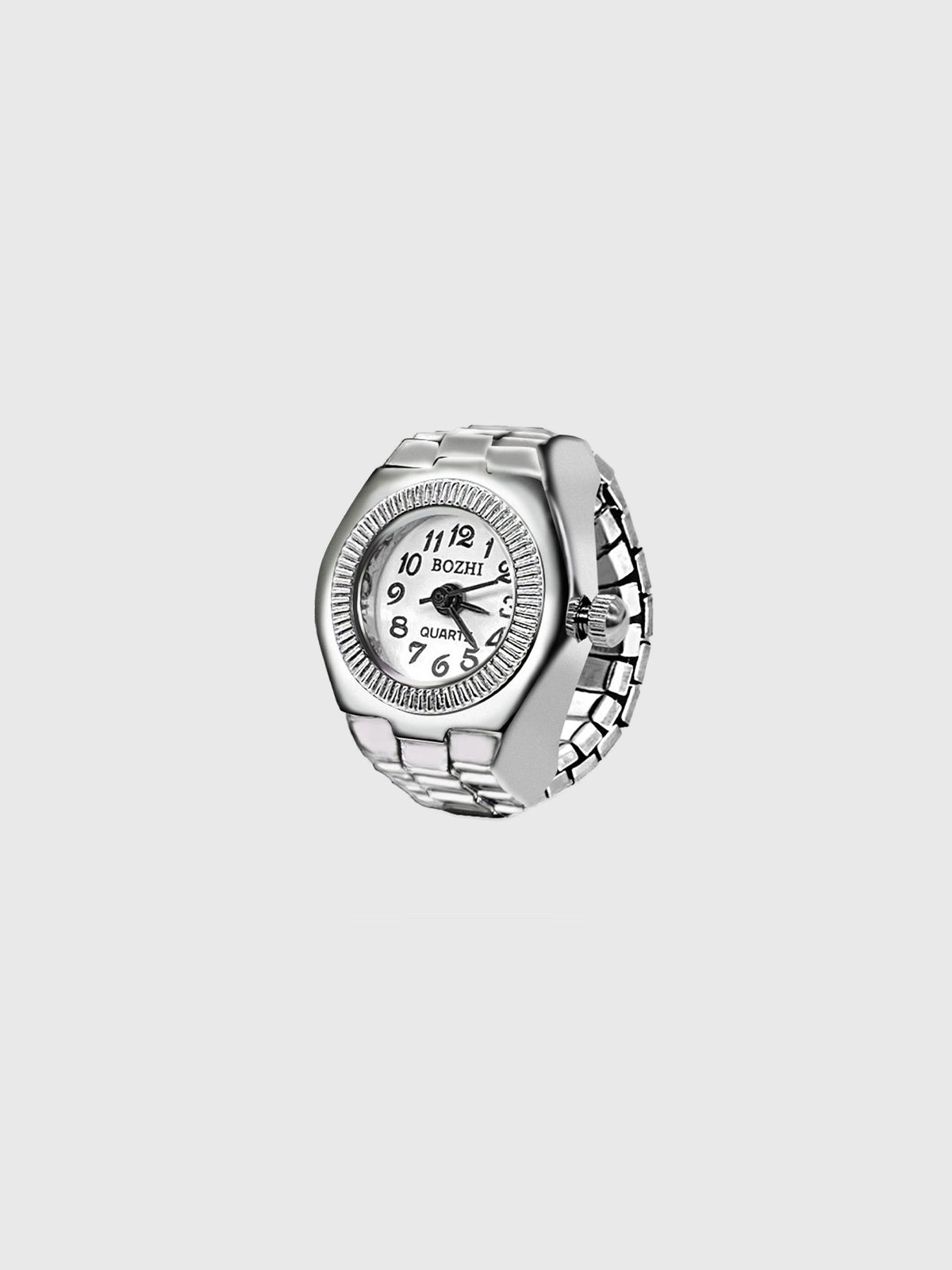 Round Timeplay Ring - Chrome Ice