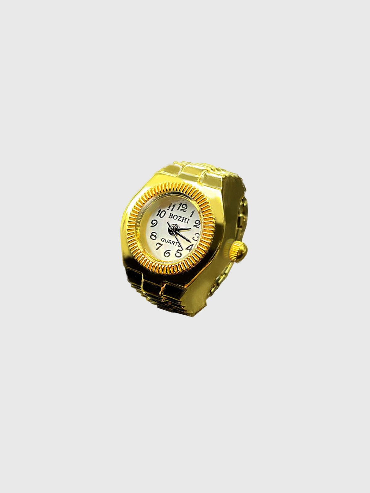 Round Timeplay Ring - Gold Frost