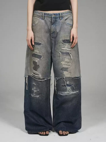 Weekday Outdoor Washed Multi-Pocket Cargo Maxi Pants - Charcoal