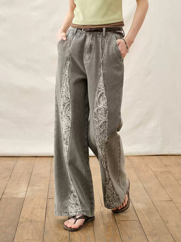 Brick Lane Wide-leg Shimmer Metallic Drape Maxi Pants - Champagne