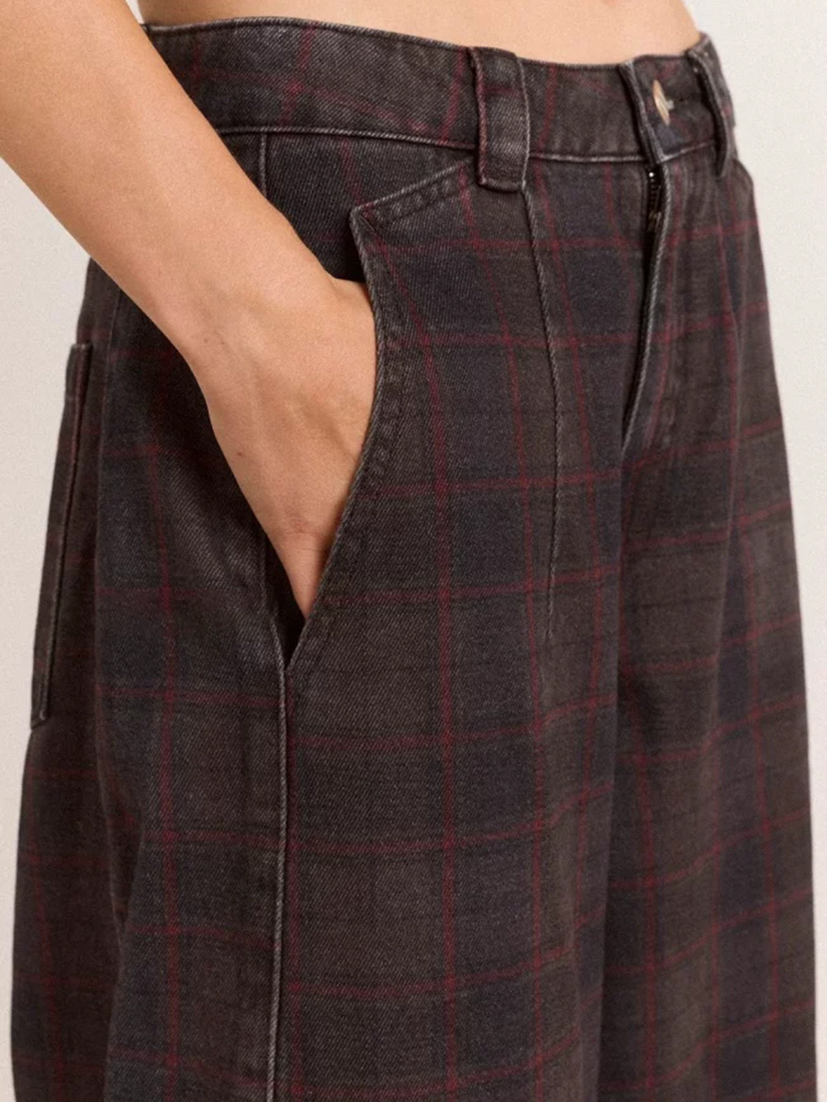 Weekday Outdoor Baggy Corduroy Wide-leg Maxi Pants - Brown