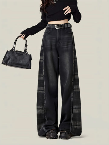 Brick Lane Wide-leg Tailored Pleated Maxi Pants - Black