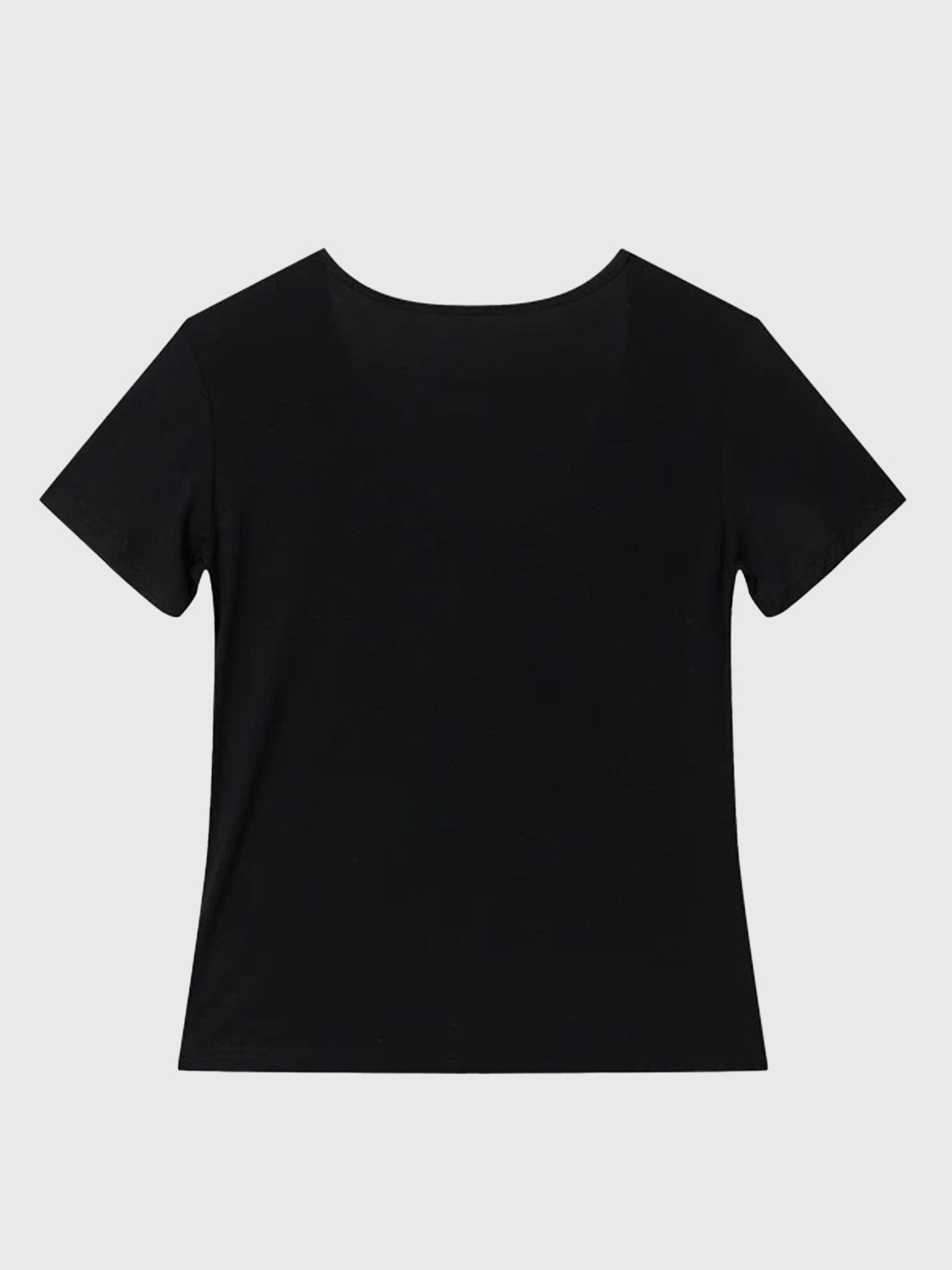 Clean Cut Shine Tee – Black