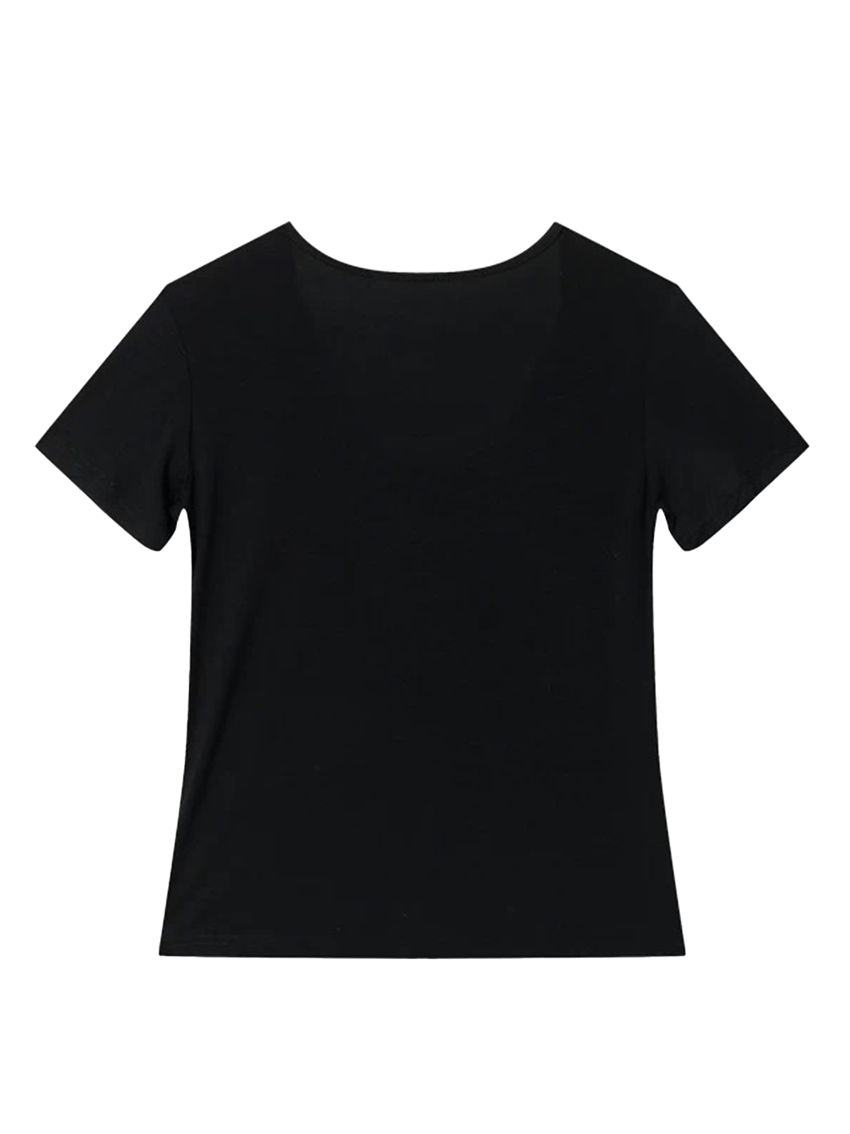 Clean Cut Shine Tee – Black