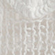 Veiled Cutout Vest - Pearl Ivory
