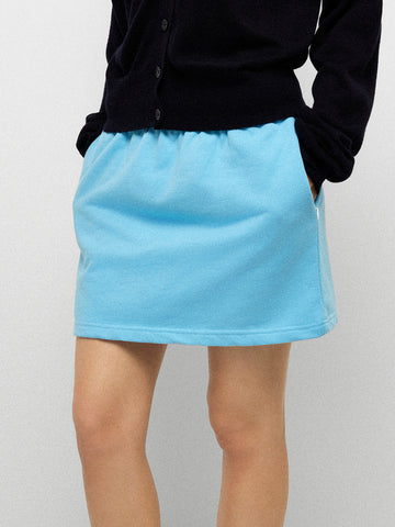 Cloud Play Skirt - Sky Blue
