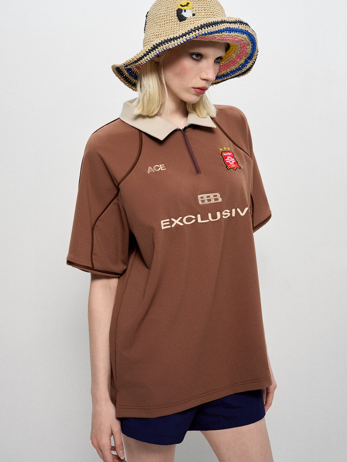 Breathable Speed-Dry Travel Tee - Dusty Brown