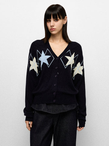 Star Bench Knit Sweater - Sideline Navy