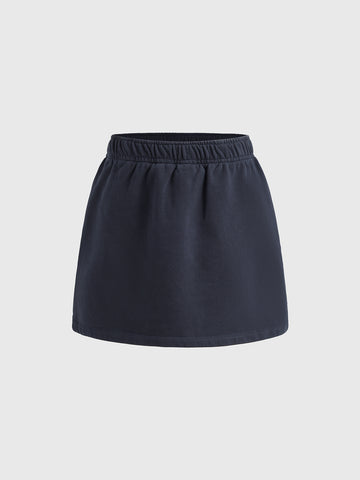 Cloud Play Skirt - Ocean Blue