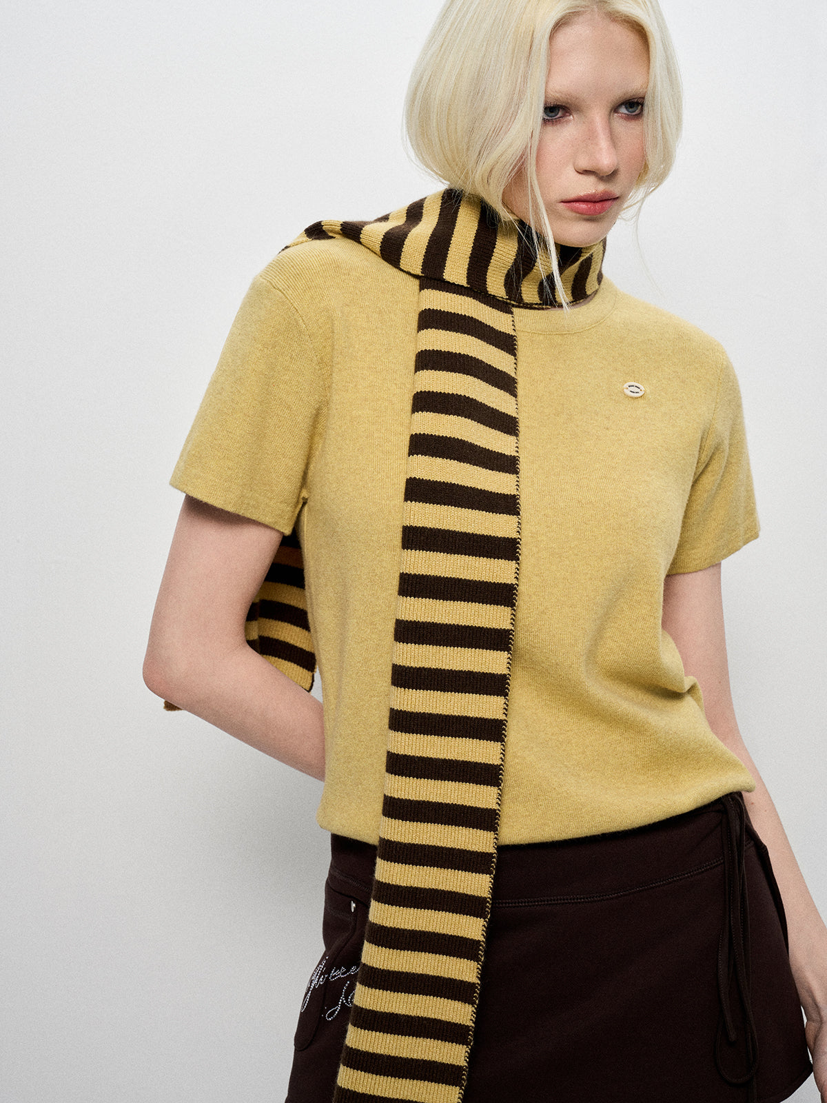 Caution Stripe Sweater - Ginger & Amber Alert