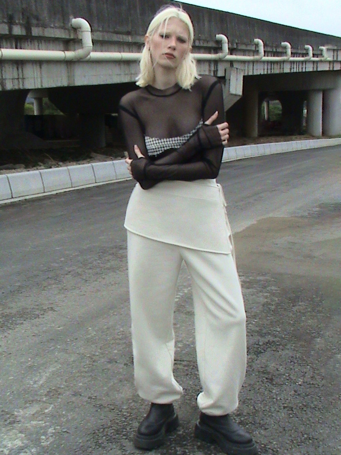 Bedazzled & Nap Sweatpants - Vanilla Glow