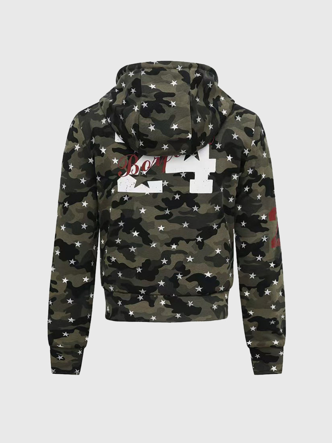 Two-Way Hidden Line Hoodie – Olive Camo