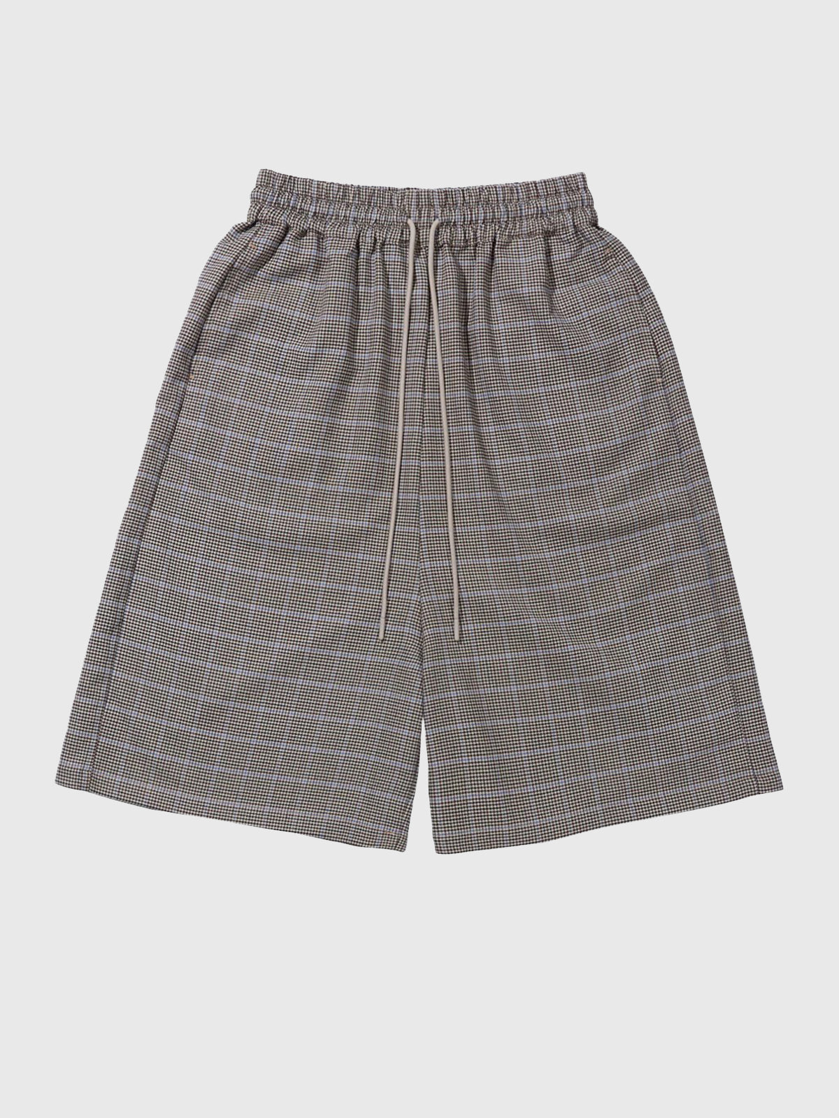 Midday Giggle Shorts – Cocoa Check