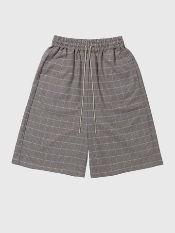 Midday Giggle Shorts – Cocoa Check