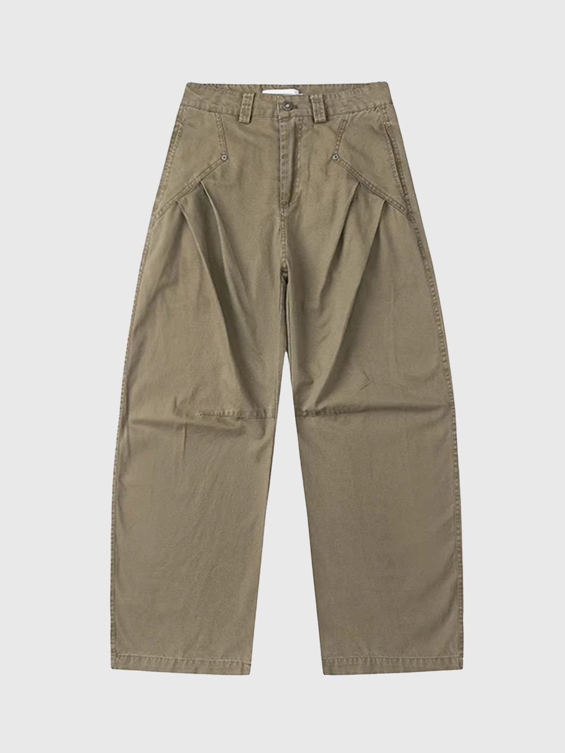 Station Bell Pants – Taupe Khaki