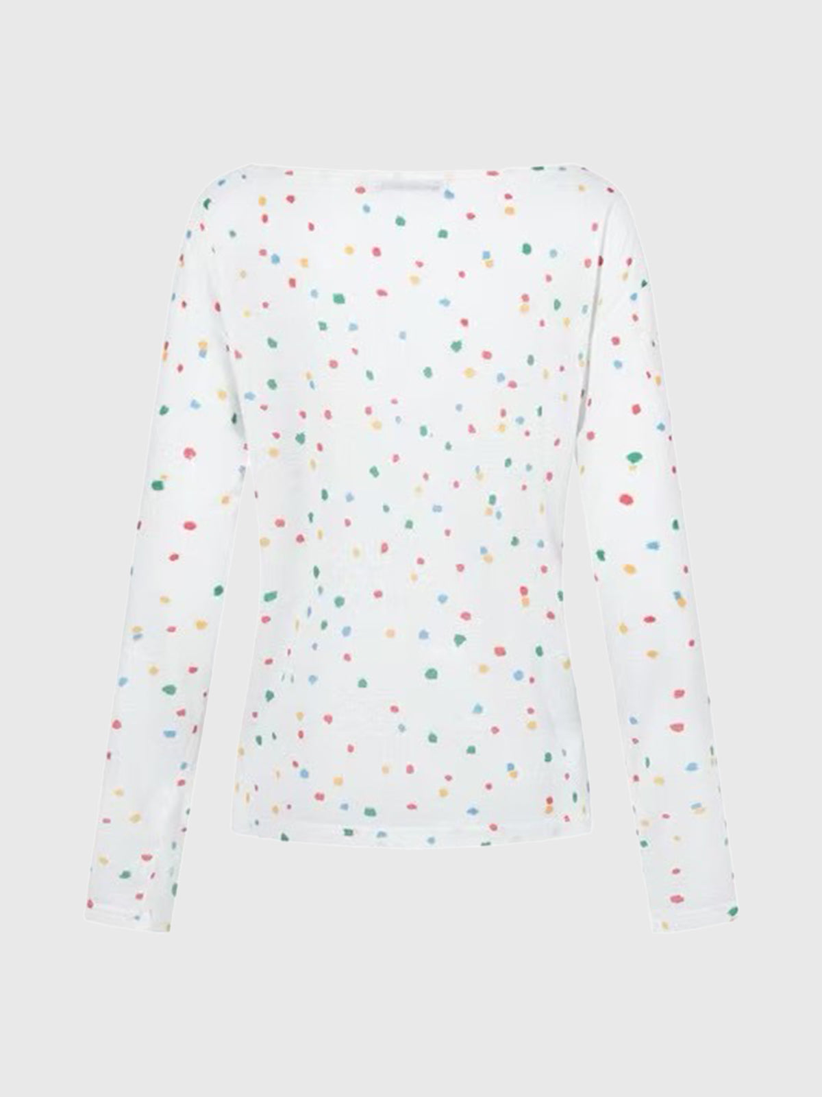 Number One Brave Girl Sleeve Top - Pearl White
