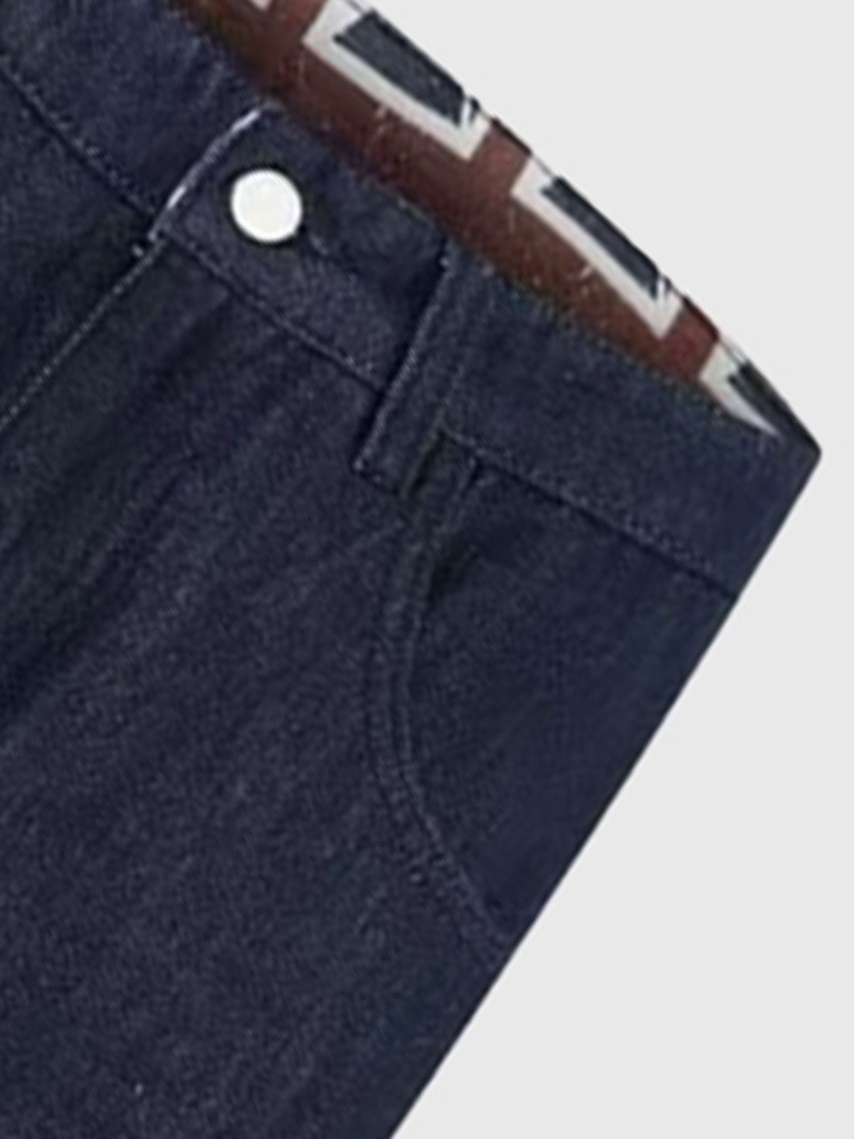 Midnight Banner Denim Pants – Navy Indigo