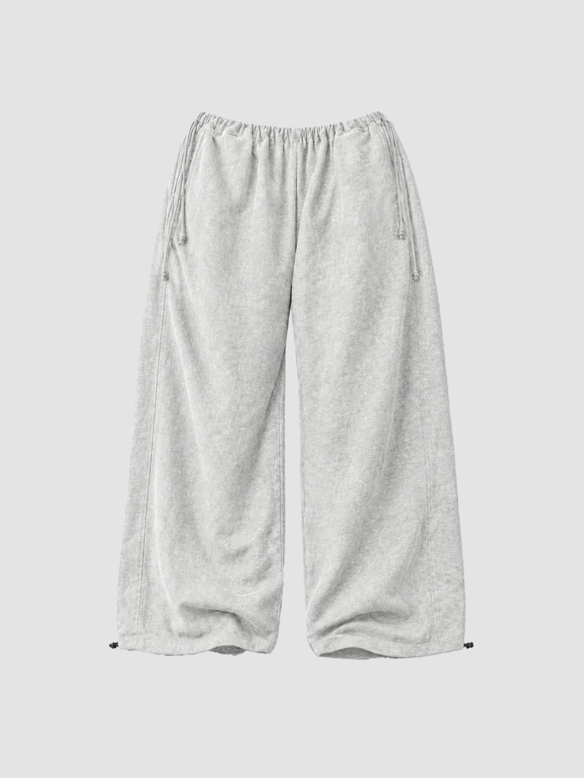Weekday Outdoor Ruched Drawstring Parachute Maxi Pants - Sage Green