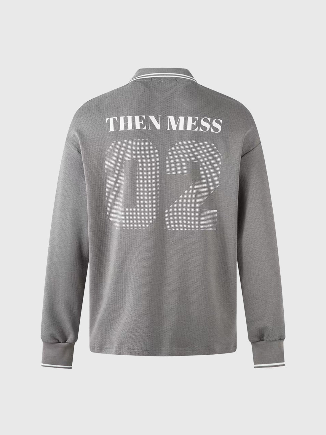 Gallery Bench Polo Sweatshirt – Grey Ash