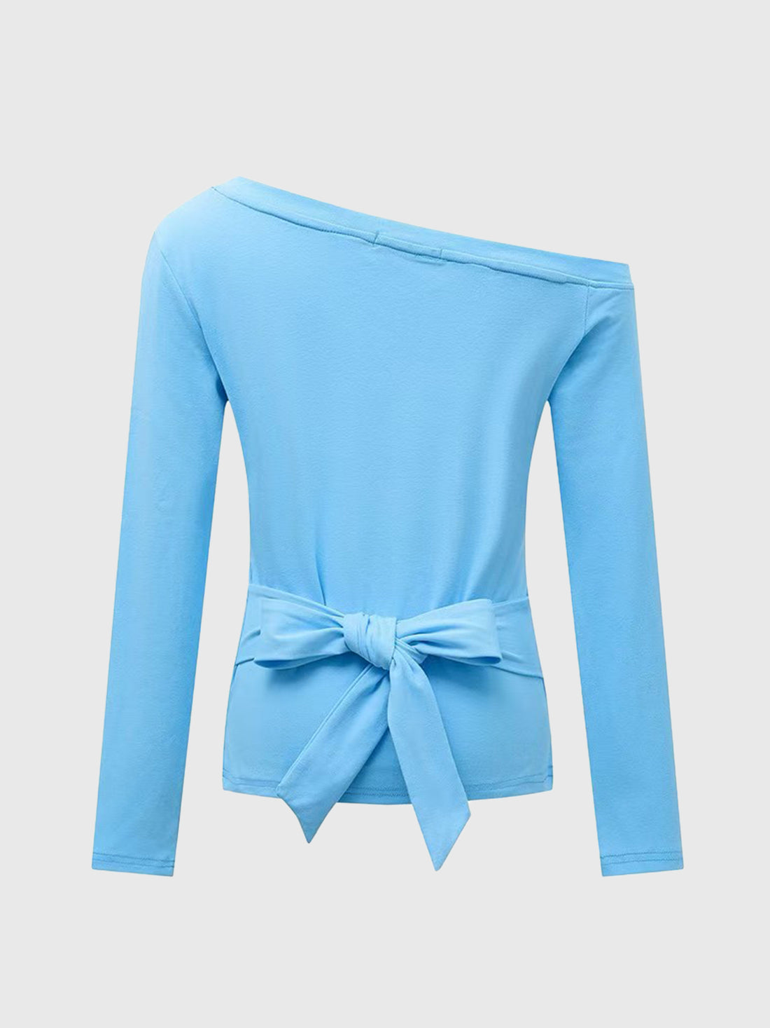 Soft Arc Tee – Cloud Blue